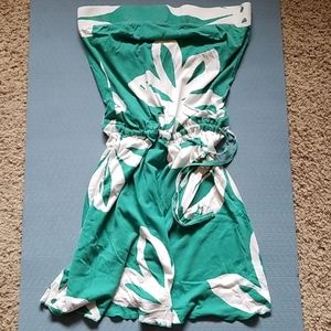 Roxy halter floral sun dress